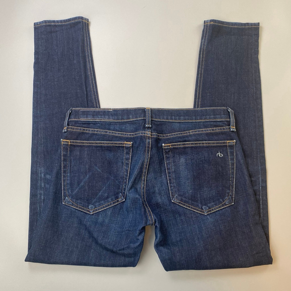 Rag & Bone The Dre Jeans Women’s 26* Blue Boyfriend USA Quality Cute Casual Chic - Picture 5 of 15